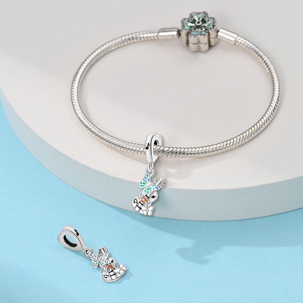 S925 Sterling Silver DIY Bracelet Charms - Trendy and Classic, Independent Design, Pandora Style