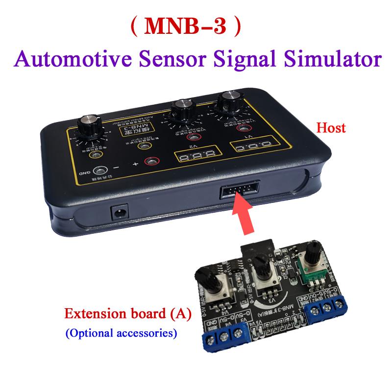 MNB-3 Auto Sensor Simulator Vehicle Automobile Signal Generator Voltmeter MNB-2 Tester Car Oxygen Oil Pressure Sensor Simulator