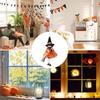 Kid Toy Halloween Witch Dolls Hanging Witch Figurine Handicraft  for Christmas Tree