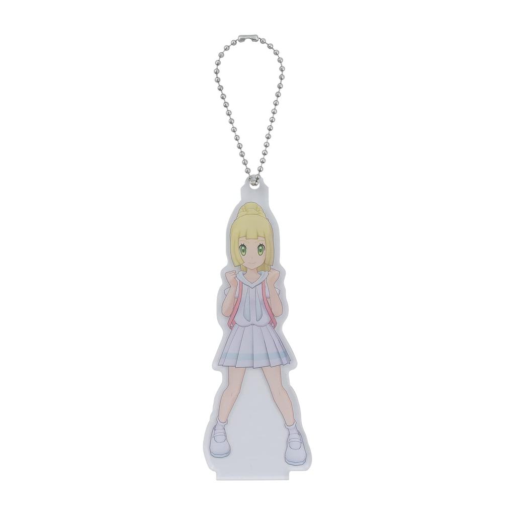 Pokémon Center Original Acrylic Stand Keychain TRAINERS Salon Lillie