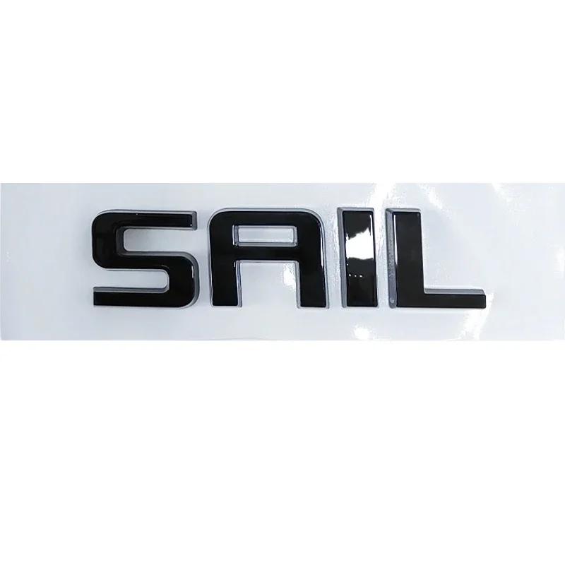 

9x2.2cm ABS for Chevrolet Sail Letter Car Rear Trunk Badge Sticker Auto Fender Side Emblem Exterior Accessories