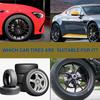 3pcs Car Tire Marker Car Compact Portable Waterproof Quick Drying Painting Marker Graffiti Pen