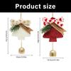 Christmas Bells Hanging Ornament Decorative Bells Christmas Tree Decorations Hanging Pendants for Home Decoration