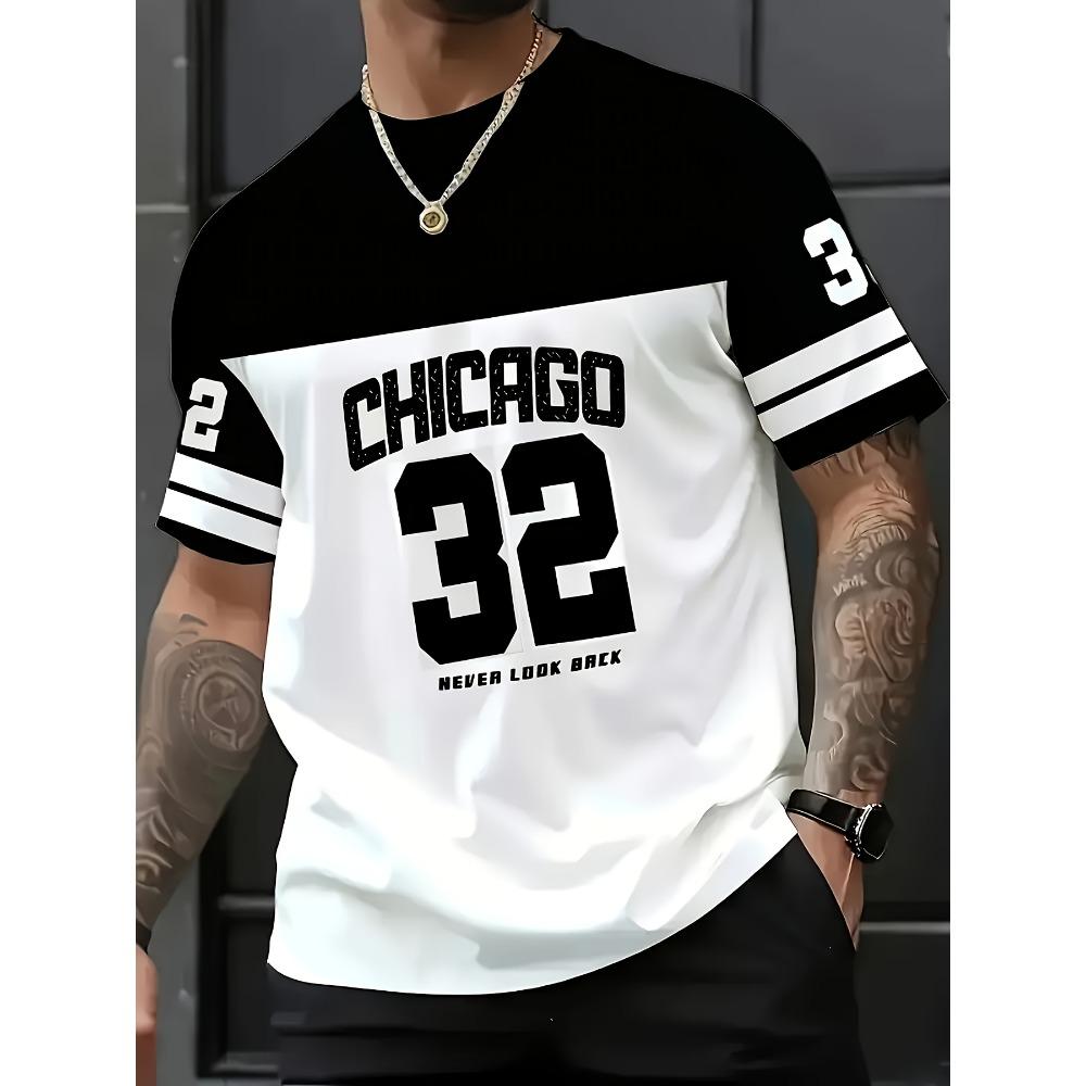 

Men s new casual round neck T-shirt 5XL
