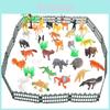 Wild Animals Ocean Insect Farm Dinosaur Set Simulation Small Animal Model Children's Early Education Toy Characters)