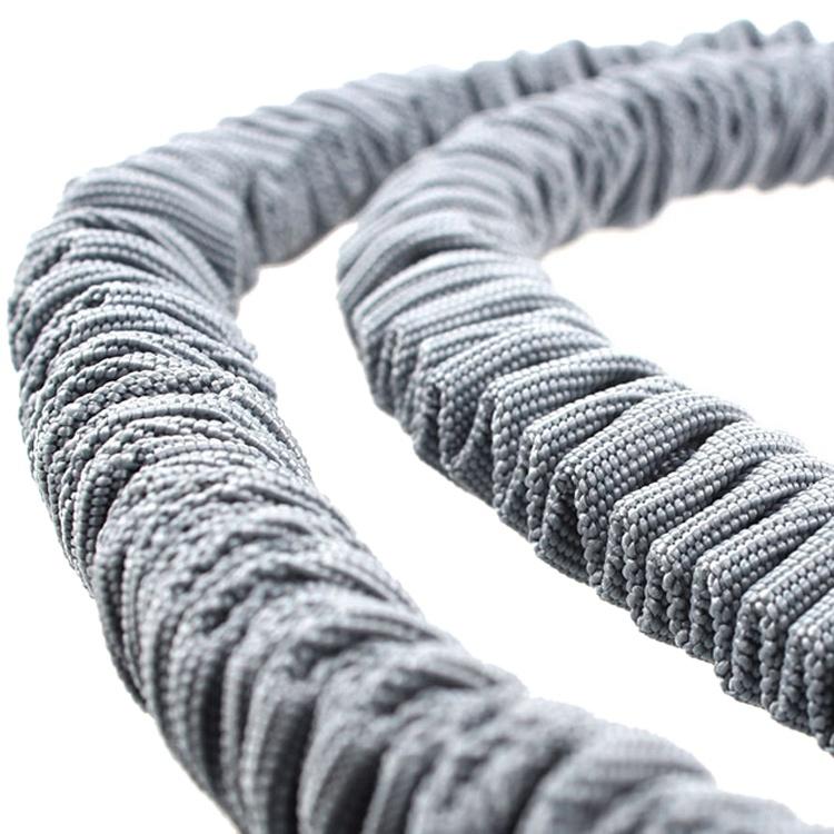 1 Pair Wheel Pull Rope Abdominal Pull Rope Latex Fitness Exercise Stretch Pull Ropes Abdominal Wheel Accessories