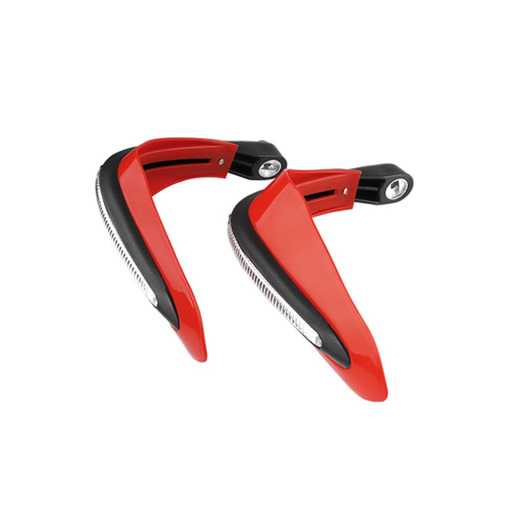 2Pcs Universal Motorcycle Handguards Handguards with LED Light Motorcycle Handguard Handlebar