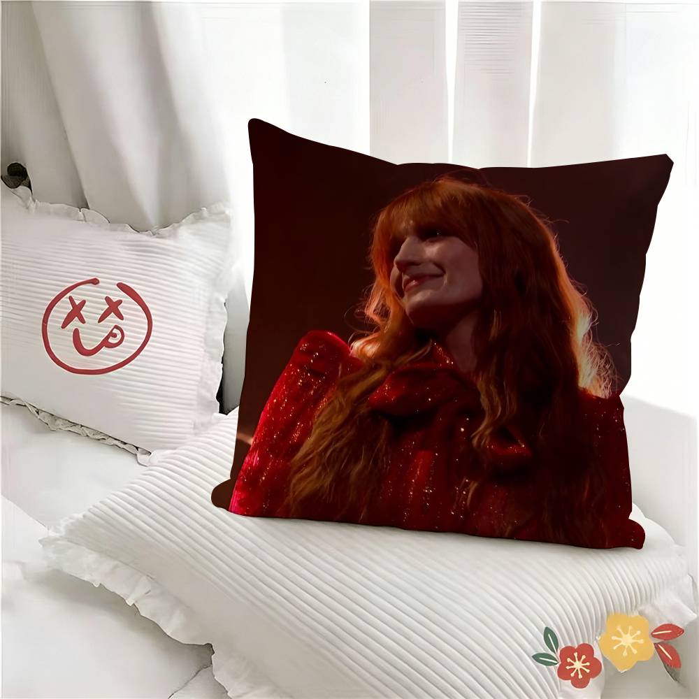 pc Band FFlorenceS And The MMachineS Pillow Case Fashion Square Pillowcase Bedroom Sofa Room Ins Decoration Leisure