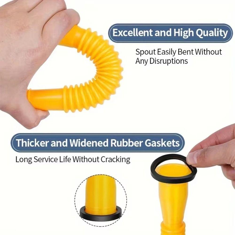 For 2 5 10 Gallon Containers Fuel Filling Pipe Fuel Transfer Spout For Fuel Transfer