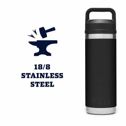 YETI Rambler 18oz Vacuum Insulated Stainless Steel Bottle with Chug Cap