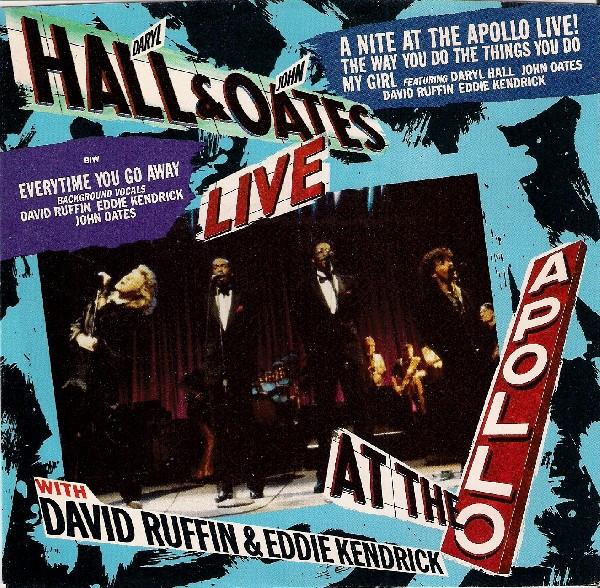 

7inch Record DARYL HALL JOHN OATES A Nite At The Apollo Live PB14178 RCA 1985 Canada Rock Used