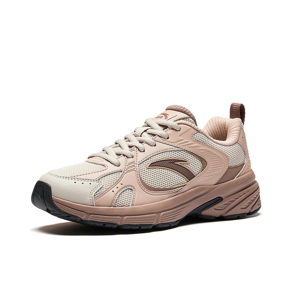 Anta AT804 Millennium Retro Trendy Versatile Lightweight Durable Cushioning Low-Top Lifestyle Casual Shoes Women Sneaker Gray Brown 922548866-4
