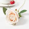 5PCS Silk Luxury Rose Artificial Flower Rose Long Branch Wedding Bridal Decor Fake Valentine's Day Christmas Home Decoration