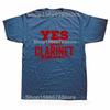 Clarinet Oboe Player Clarinetist Oboist Evolution Print T-Shirt Summer Casual Top Tee Printed T Shirt Fashion