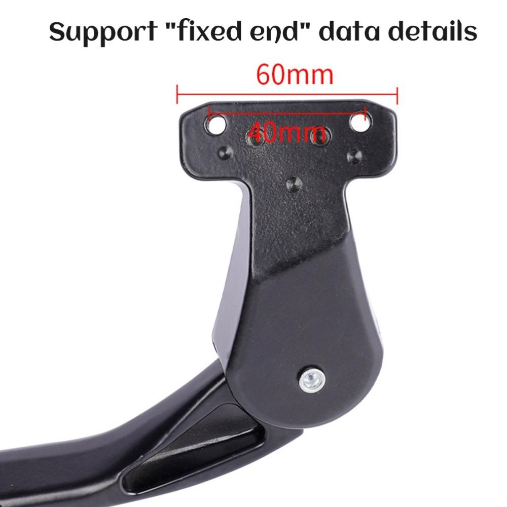 Adjustable Height Bike Kickstand Rear Side Mount Alloy Kickstand Bike Side Support Outdoor Cycling