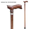 European African Wood Gentleman's Walking Stick & Hiking Cane