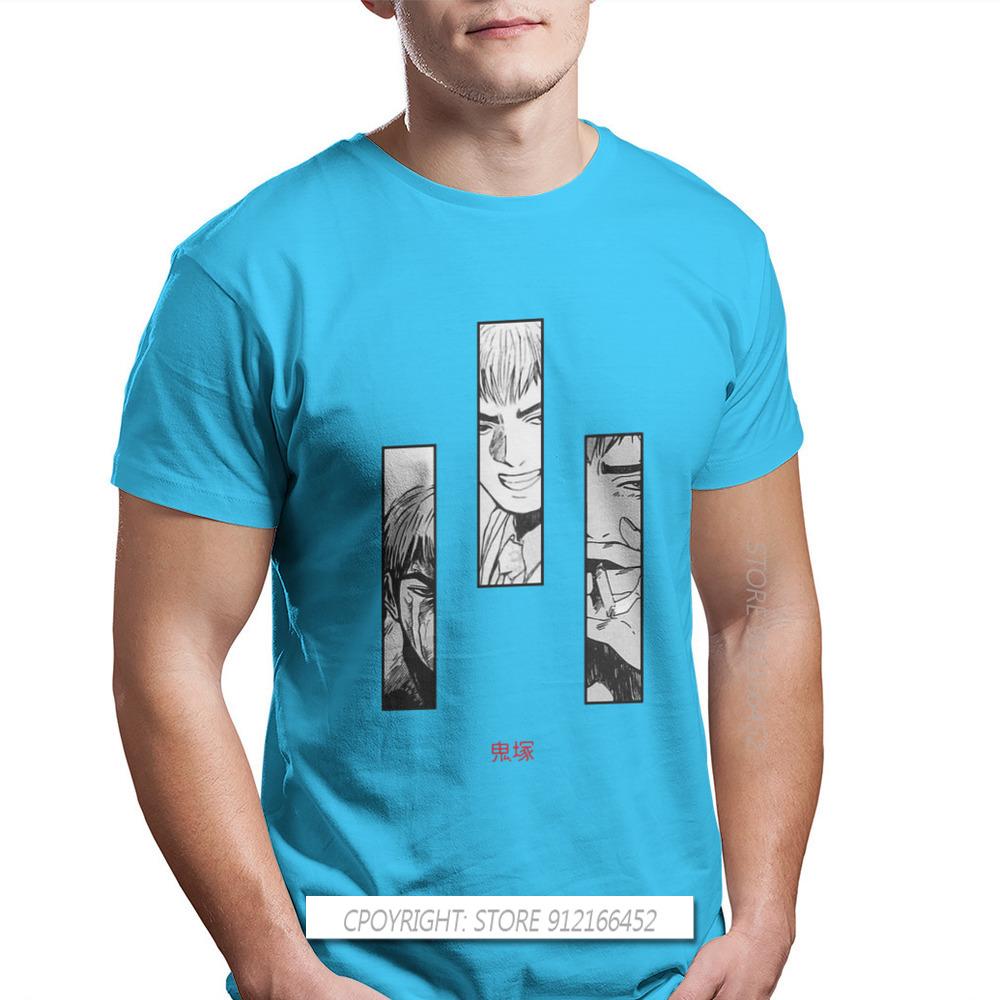 Different Emotions Unisexs Tshirt Great Teacher Onizuka Gto Eikichi Azusa Unisexga Crew Neck Casual Tops T Shirt Birthday Gifts