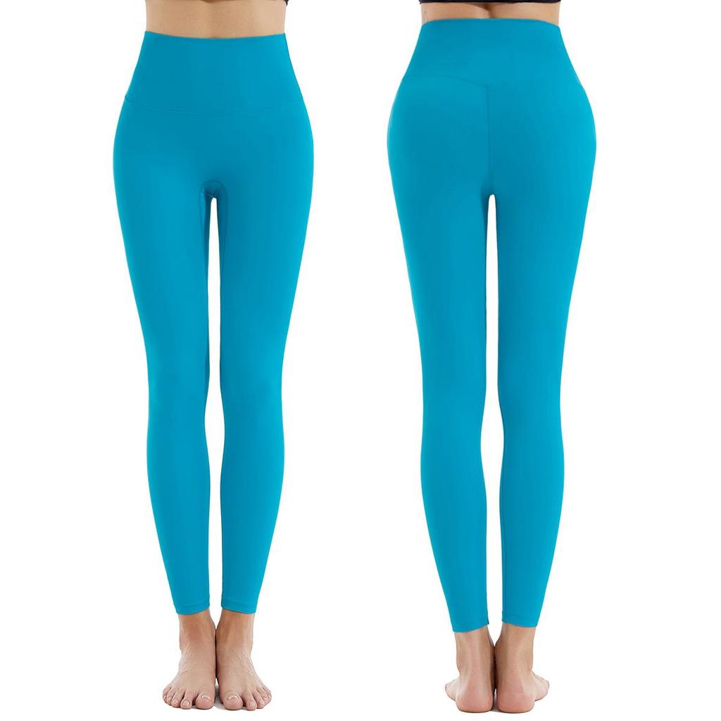 Calça de Yoga Feminina de Malha de Seda de Cintura Alta - Primavera/Verão, Levanta Bumbum, Secagem Rápida, Absorção de Suor, Calça de Corrida.