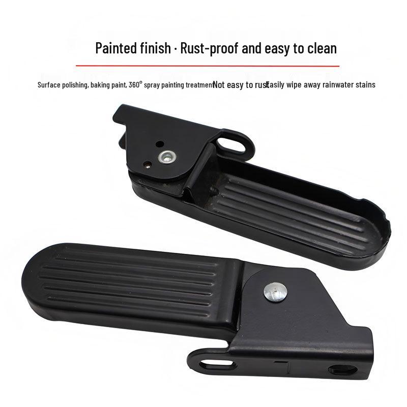 Foldable Front Pedal for Yadi Emma Dumbo L3 Harley U1 - Electric Vehicle Accessory