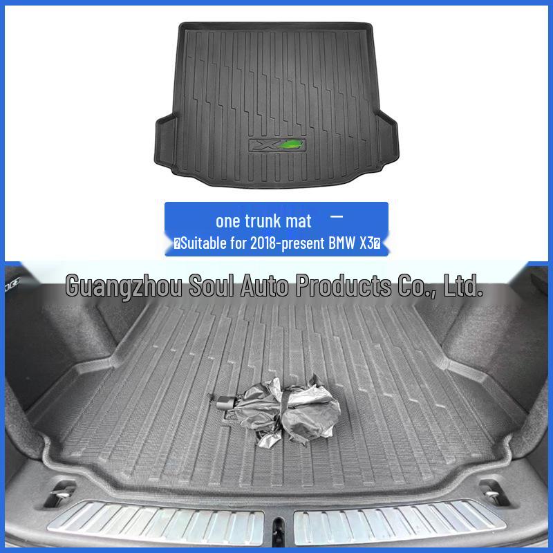 

Защитная накладка на заднее сиденье и багажник от царапин для BMW X3/X5/X5L/iX3 Black