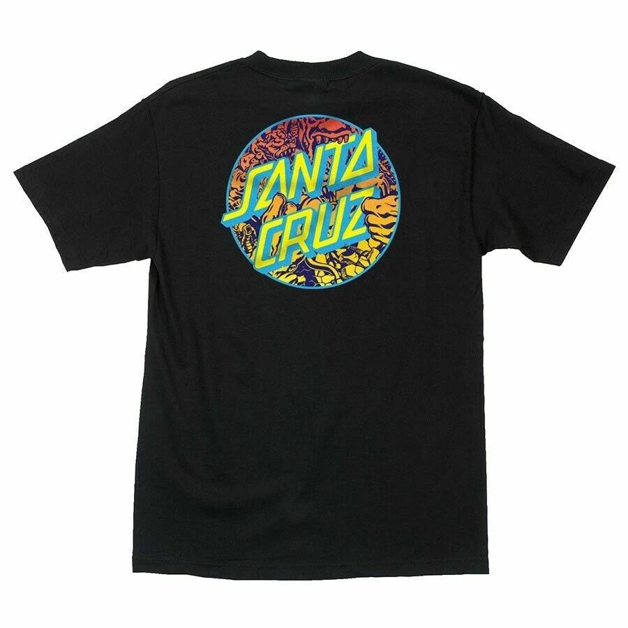 Santa Cruz Rob ROSKOPP DOT Skateboard T Shirt BLACK XXL