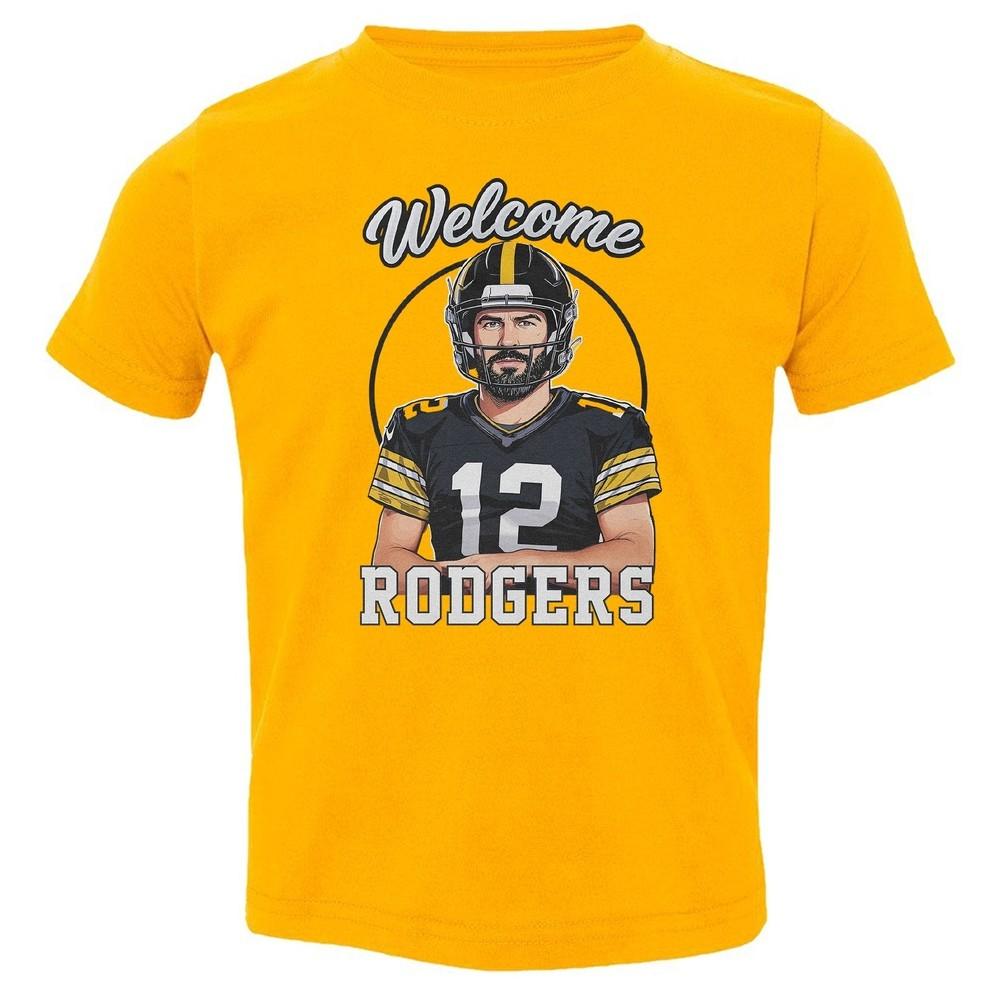 Welcome Aaron Rodgers Team Tribute - Pittsburgh Fans Toddler T-Shirt Unisex T-Shirt L