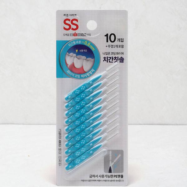 I-Shaped Two-Tone Interdental Brush Ss 10P