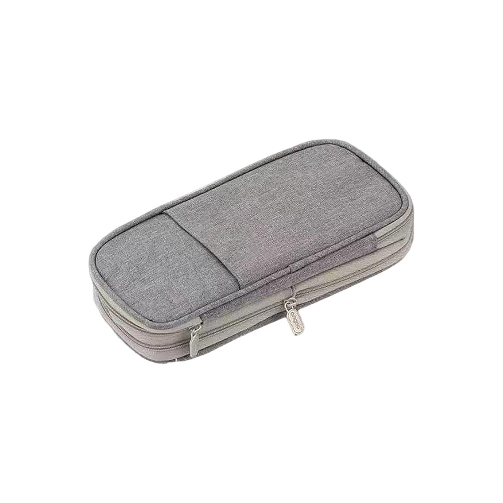 

Высококачественный пенал большой вместимости в японском стиле, корейская версия, холщовая сумка для канцелярских принадлежностей для учеников средней школы, милый пенал для мальчиков и девочек One Size