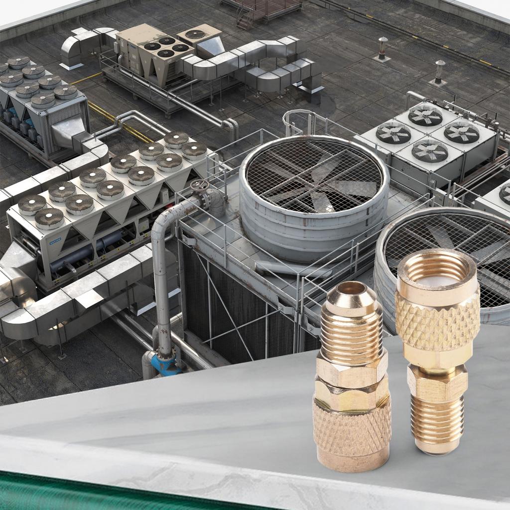 R410a Adapter 5/16 SAE F Schnellkupplungen auf 1/4 SAE M Flare 5/16 SAE M auf 1/4 SAE