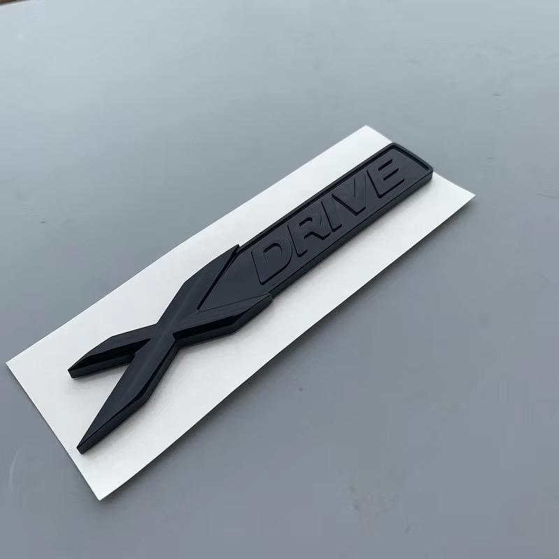 3D ABS Car Rear Trunk Emblem Badge Nameplate Xdrive Sticker For BMW Xdrive Logo 328i 320d 320i 530d 525d E60 F10 G20 Accessories