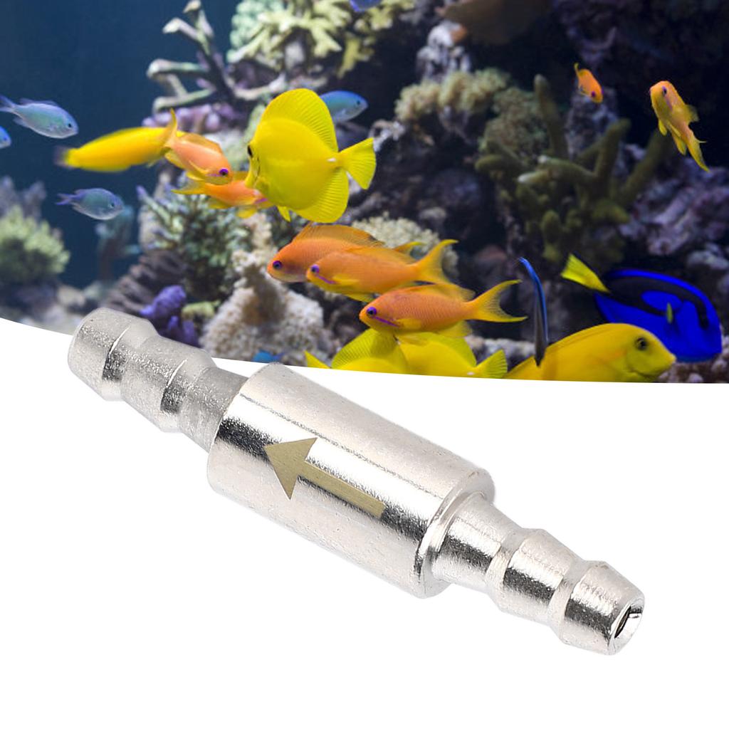 Aquarium CO2 Check Valve Professional Stainless Steel Check Valve for Aquarium CO2 System