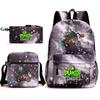 Umgebende Pflanzen vs. Zombies Teenager Schüler Schultasche Herren- und Damen-Freizeitrucksack Umhängetasche