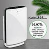 Air Purifier True with HEPA Filter Odor Allergies Remover for Smoke/Dus,/VOCs/Pollen/ Pet Dander/PM2.5 Home Office Use