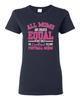 Ladies All Moms Are Created Equal Football Mom Ball Game Sports DT T-Shirt Tee Unisex T-Shirt