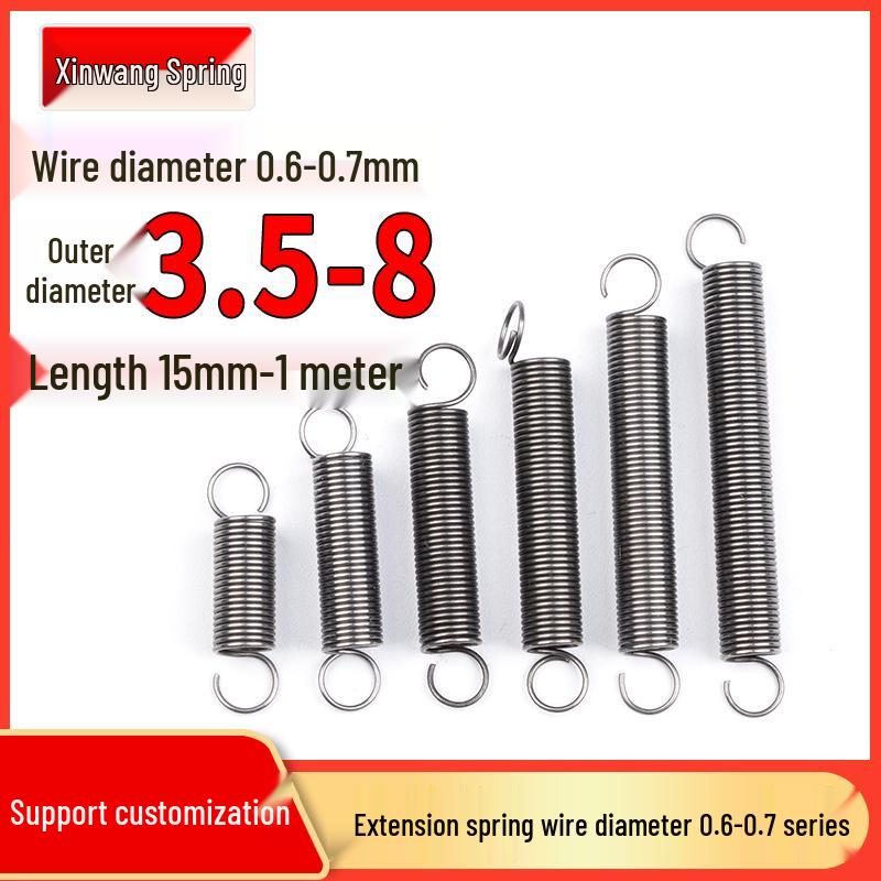Stainless Steel Spring Hook for Microwave Oven Handle, Wire Diameter 0.6/0.7