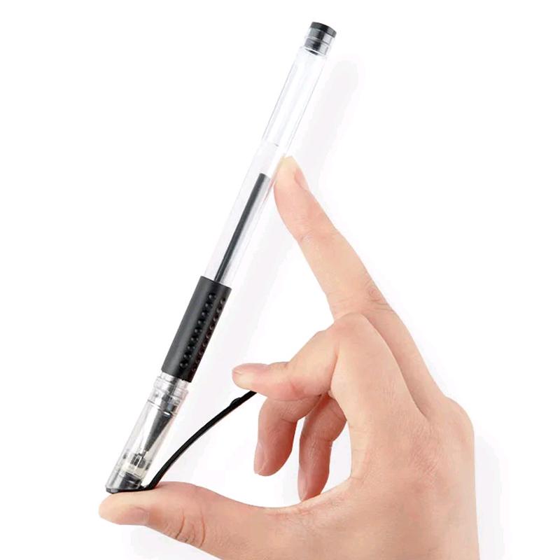 6/12 sztuk biurowy długopis żelowy szkolne pióro gładkie pisanie Test Roller znak długopis żelowy moda szkolne materiały biurowe praktyczne piśmienne pióro do podpisywania