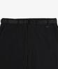 Baellob Plain Good Belt Pants Black