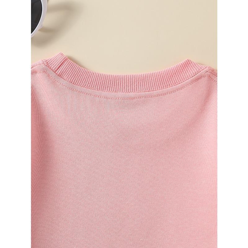 Girls' Crew Neck Sweatshirt Ballerina with Butterflies Rainbow Wings, Soft Cozy Pullover, Warm Casual Outfit for Autumn And Winter
