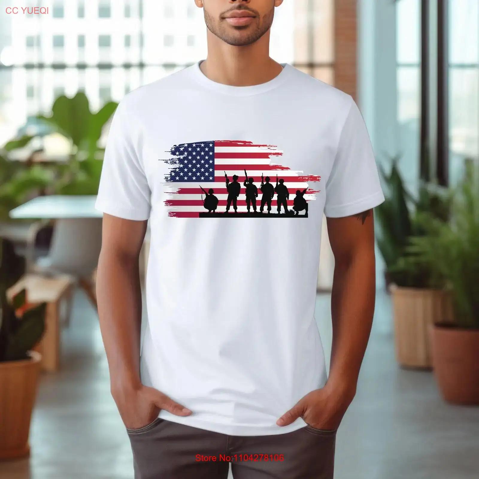 

Soldier T Shirt Memorial Days Military Retirement For Him Fathers Day American Flag Army s vintage Washed Top For Everyday Wear S разноцветный
