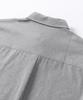 ADHOC Men'S Basic One-Pocket Oxford Shirt (Grey) (Hb8Ls40)