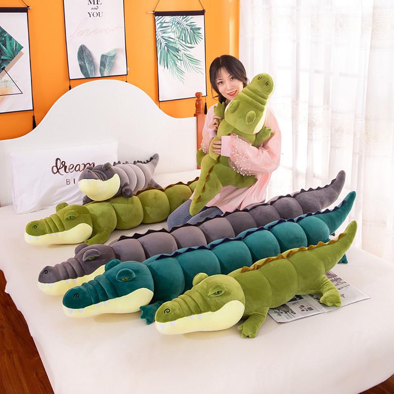Crocodile Plush Toy Cartoon Doll Long Pillow Room Decoration Child Holiday Gift