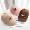 New American Baseball Cap Men and Women Fashion Sun Hat Showing Face Letters Korean Version Soft Top Embroidered Baseball Cap Hat