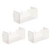 Under Desk Storage Basket Container Decor Portable Accessories Simple Storage Basket for Handbag Toys School Cupboard Crafts