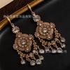 New French Court Style Earrings Set With Diamonds Zircon Tassels Antique Round From Manufacturer
