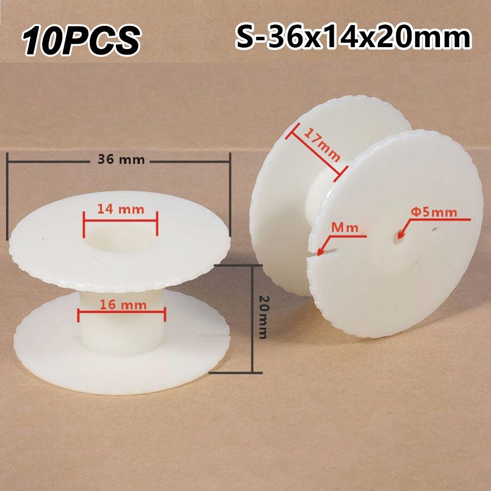 5/10Pcs ABS Bobbin Wire Coil Frame Speaker Crossover Coil Frame for DIY Speaker Crossover Inductor