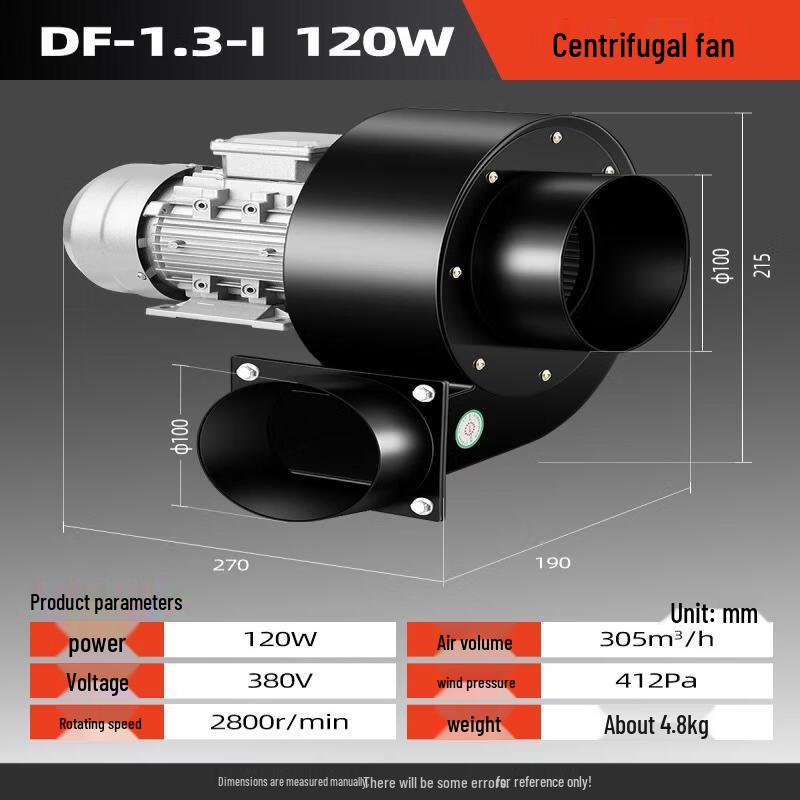 Aokewen DF Series High-Temperature Centrifugal Fan