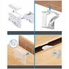 Magnetic Furniture and Drawer Locks for Children, Set of 4 + Key