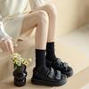 Seasonal Thin Socks Are Hollow And Versatile Socks Style Sweet Mid-Tube Women'S Socks