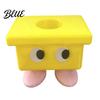 Cute Desktop Toothbrush Stand 3D Printed Cartoon Stool Holder Waterproof Moisture-Proof Durable Bathroom