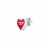 Diesel Accessory Dx1667040 D Logo Heart Single Earrings